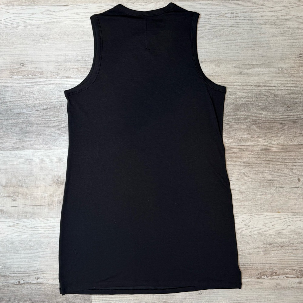 Lululemon Classic-Fit Cotton-Blend Dress Women’s size 12 Black W1DH0S NWOT - Picture 5 of 9